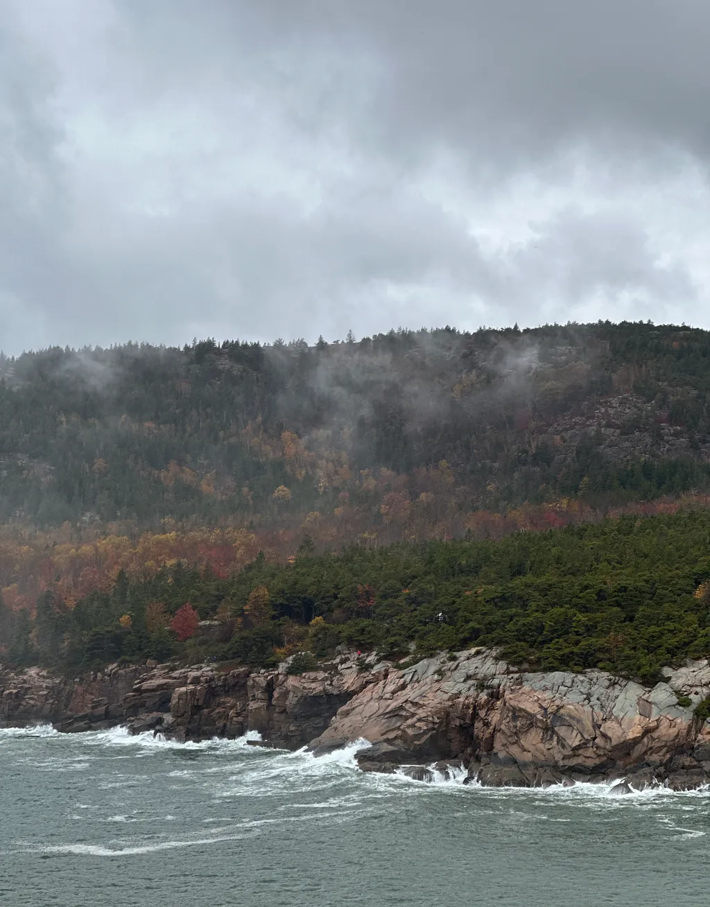 Autumn Mist - Shot on 2023-10-22 in Bar Harbor, ME