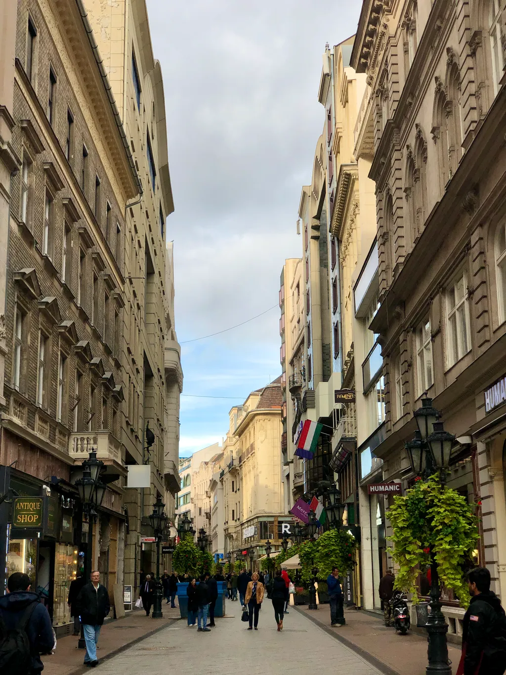 Pedestrian - Shot on 2019-11-06 in Budapest, Hungary