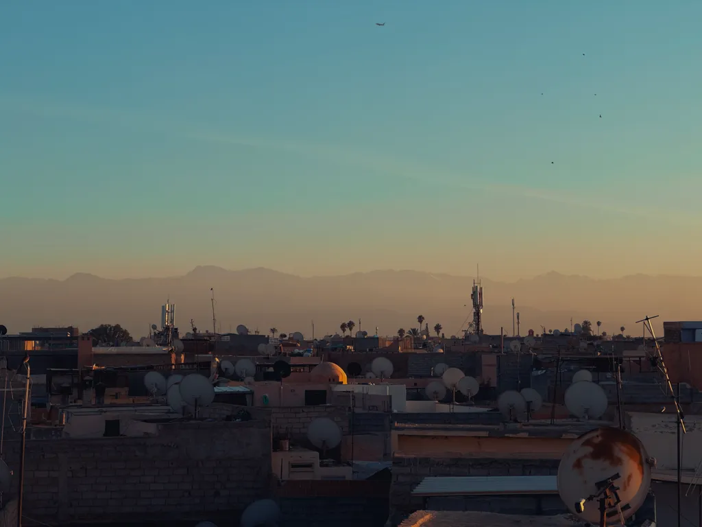 Skyline 5 - Shot on 2022-12-19 in Marrakesh, Morocco