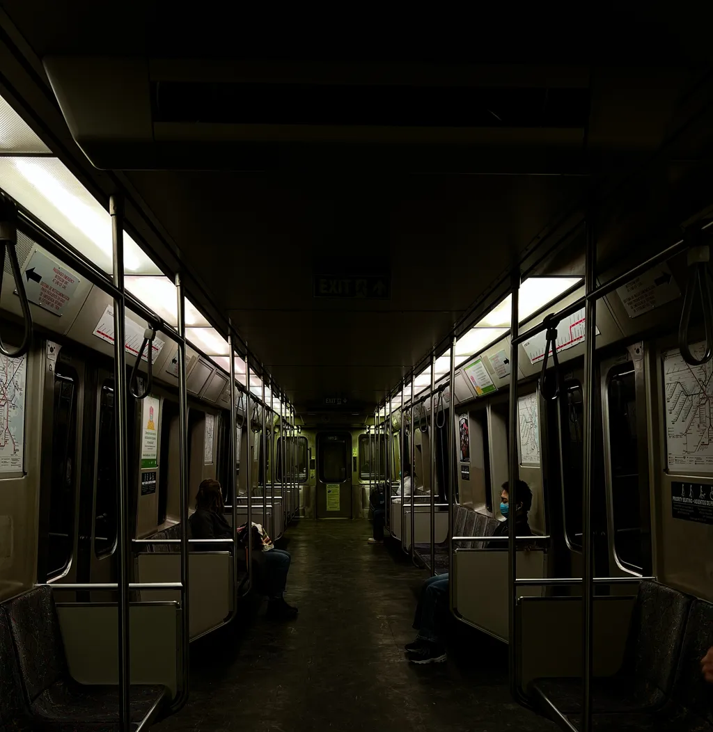 Subway - Shot on 2022-02-20 in Cambridge, MA