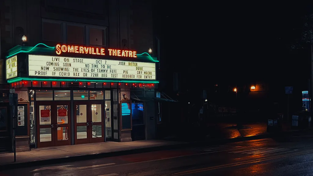 Theater - Shot on 2021-09-25 in Somerville, MA