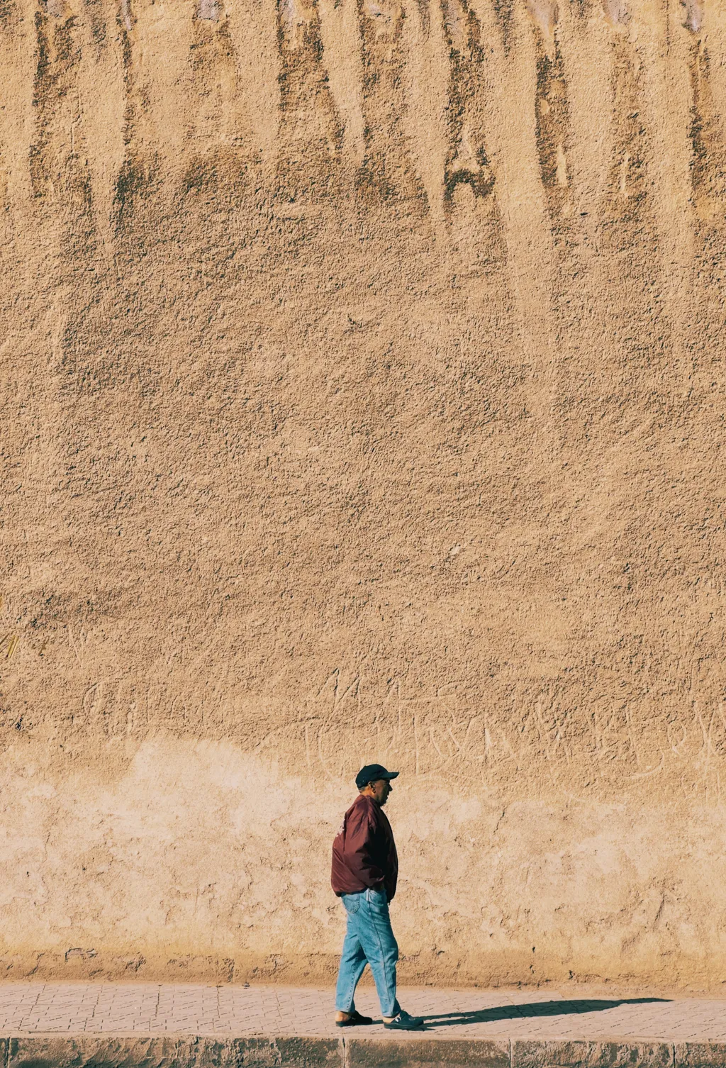 Wall - Shot on 2022-12-25 in Fes, Morocco
